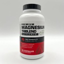 מגנזיום Triblend - Magtein L-Threonate for Memory - Glycinate for Sleep - Turate for Vascular Health, Cramps & Recovery - High Bioavailability Chelated Magnesium Complex