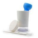 EQUADOSE Pill Crusher למבוגרים, מבוגרים וחיות מחמד, Pug Tablet Grinder Pulverizer עבור Feeding tubes, Pet Meds, Easy Swallowing, אבקת Fine אבקת Crusher עבור תרופות, נסיעות ידידותי וקל לשימוש להשתמש
