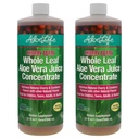 All Leaf Aloe Vera Juice, Organic, Gluten-Free (צ'רי ברי, 32 oz)