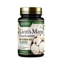 נבנה על ידי Nature Lion's Mane 10,000 מ"ג - תוספת כוח Mushroom תוספת תוסף תמיכה המוח nootropic - Focus, Memory and Cognitive Function - Non-GMO, Gluten-Free, טבעוני - 60 קפסולות