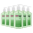 טיפול בסיסי - Aloe Vera Hand Sanitizer 62%, 12 oz (Pack of 6)