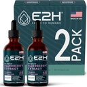 E2H Elderberry Syrup - Power Full Antioxidants תוספת של מוצרים אורגניים - Sambucus Elderberry Syrup for Kids & Adults for Immune Support