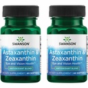סווונסון Astaxanthin & Zeaxanthin Eye Health תוסף ל- Screen-Heavy Professionals עם 4 מ"ג Astaxanthin & 4 מ"ג OmniXan Zeaxanthin (60 Softgels, 2 Pack)