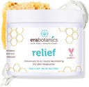 Era Organics Eczema, Psoriasis & Dermatitis Moisturizer Cream - Advanced 13-in-1 Non-Gry Face או Body Lotion for Dry, Itchy Skin, Aloe Vera, Manuka Honey, 8oz