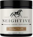 תוספי בריאות הינדגוטים על ידי Neightive - הקטנת Ulcers - Relieve Colic, Diarrhea, ואת בעיות ביצועים בסוסים - שיפור התנהגות, Appetite, ו- Coat - עלייה במשקל מקבל - Equine Gut Health