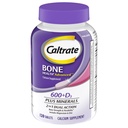 Caltrate 600 Plus D3 Plus מינרלים Calcium ו- ויטמין D Tablet, בריאות העצם ומינרל תוספת למבוגרים - 120 ספירה (Packaging עשוי להשתנות)