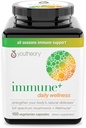 Youtheory Immune + Daily Wellness- Organic Mushrooms- Beta Glucan- ויטמין C, D3 & Zinc 150 Vegetarian Caps