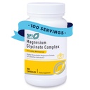 Klaire Labs SFI Health Magnesium Glycinate Complex - Chelated Magnesium Band for Optimal Absorption - תומך עצמות בריאות, שרירים ורמות אנרגיה - Gentle on Digests (100 קפסולות)