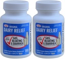 Lactase Enzyme 360 Caplets Generic Lactaid כוח מקורי