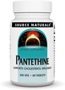 מקור טבעי Pantethine, תומך כולסטרול בריאות*, 300 מ"ג, 60 טבליות