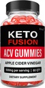 Keto Fusion Gummies - Keto Fusion ACV Gummies (Single, 60 מסטיק)