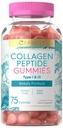 Carlyle Collagen Gummies | Strawberry Flavor Beautyתוסף | Hydrolyzed Collagen Peptides for Women & Men | סוג 1 & 3 | Non-GMO, Gluten Free