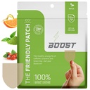 The Friendly Patch Boost Energy Patch - 28 יום אספקה - אנרגיה & פוקוס פטס, Caffeine, Guarana - Clarity & Energy - Plant-Powered, Focus - איכות הסביבה