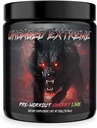 Uncaged Extreme Pre-Workout אבקת - אנרגיה קיצונית, פוקוס, Nitric Oxide & שריר משאבה - פורמולה קיצונית עם L-Citrulline, Beta-Alanine, Rhodiola Rosea - 30 משרתים - 1.22 תגית: Cherry Lime