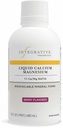 Integrative Therapeutics Liquid Calcium Magnesium - תוספת נוזלית המסייעת בריאות העצם * - כולל ויטמין D3 & a Magnesium Complex - Gluten-Free & Milk-Free - ברי, 16 oz (32 משרתים)