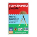 Sun Chlorella אבקה ירוקה Algae Superfood תוסף תמיכה בריאות הגוף כולו, Gut Health & Natural אנרגיה Boost - Chlorophyll, B12, חלבונים - non-GMO - 10 משרתים