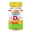 ג'יימיסון ויטמין D Gummies 1000 IU - Orange, Strawberry, לימון, 60s