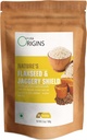 Nature's Flaxseed & Jaggery Shield (3.53 oz - 50 משרתים) - תוסף מבוסס צמחים עבור סיוע גז ו- IBS שליטה - תמיכה בבריאות Gut ו- Digestion