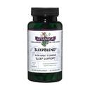 Vitanica Sleepblend, non Habit Forming Sleep Support, with Melatonin, ולריאן Root, Passionflower and Hops, טבעוני, 60 קפסולות