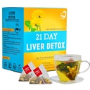 AromLife 21 Day Milk Thistle Liver Detox Tea, for Liver Cleanse and Support Care, Milk Thistle Tea with High Content Milk Thistle Live Detox of Milk Thistle Seed and Licorice Root