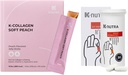 Daily Synbiotic+ (30 Caps) 100B CFU, Kimchi Postbiotic & K-Collagen Soft Peach Collagen Jelly (30 Sticks)