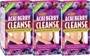 Applied Nutrition 14-Day Acai Berry ניקויse - 56 טבליות, Pack of 3 - משקל-Loss תמיכה Flush + Milk Thistle - 84 מוחלט המשרתים