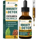 Cocolmeca Bark Immunity & Detox Drop, Herbal Extract with Polypodium Leucotomos Sarsaparilla חלב תוספת תמיכה Detoxification, Immune System, Digestive Health.