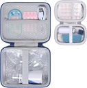 Aenellosi Hard Case for Asthma Inhaler ו- Portable Nebulizer
