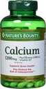 Nature's Bounty Calcium Absorbable 1200 מ"ג עם ויטמין D נוזל מלא, 120 הרוזן