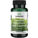 Swanson Full Spectrum Turmeric Holhorn & Cayenne 60 קפסולות