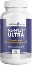 Mem-Plex Ultra, Natural Memory Support Supplement with Phosphatidyl Serine, Bacopa Monniera Extract and Neurofactor Whole קפה פירות לחלץ, 60 קפסולות