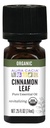 Aura Cacia אורגני Cinnamon Leaf Essential Oil, 0.25 Ounce