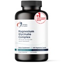 עיצובים לבריאות Magnesium Glycinate Complex - Chelated Magnesium Bisglycinate + High Absorption Magnesium for Calming & Sleep, Heart Health, Immune Support &עצמות העצם - טבעוני (240 קפסולות)