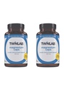 Twinlab Magnesium Caps - High Absorption Magnesium תוסף לתמיכה ב- Cramps הקלה - מגנזיום קפסולות עבור הקלה מתח, 420 מ"ג, 100 Count, 2 Pack