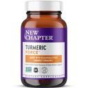 New Chapter Turmeric Supplement, One Daily, Heart, Brain & Healthy Inflammation Support, Super Turmeric Curcumin מתכוון No Black Pepper Needed, non-GMO, Gluten Free - Count (4 חודשים אספקה)