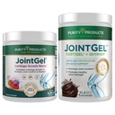 מוצרי Purity Bundle - JointGel (Berryאבקה) + JointGel (סופרת אבקת שוקולד) Bioactive Collagen Peptides + MSM - תומך בפונקציות משותפות וגמישות בעוד Fortifying קרטל משותף קרטלאז'