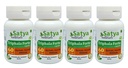 Triphala Forte קפסולות 500 מ"ג. 60 Veg. כמוסות | Amalaki, Haritaki, Bibhitaki לחלץ קפסולות לגברים ונשים | Ayurvedic Herbal / Remedies | 10:1 Forte (4 בקבוקי 60 קפסולות)