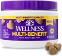 All Peanut Butter & Apple Flavored Soft Chews Multi-Benefit תוספי לכלבים, 45 Count