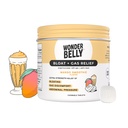 Wonderbelly Bloat Gas סיוע תוספת כוח צ'ירוק טבליות עם 125 מ"ג Simethicone No Talc או Dye מנגו Smoothie 35 Count