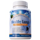 Lungs 120 קפסולות בריאות - שיפור הפונקציה Lung, Breathe Better, Stop Mucus, Phlegm ו אלרגיות במהירות. קבל הקלה מהירה עם Lungs בריאים תוסף בריאות Lung טבעי