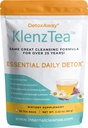 KlenzTeaTM - DetoxAway שלך Liver, Lymph, קולון והכליה עם 14 רכיבים נבחרים בקפידה. (30 שקיות תה)
