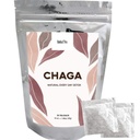 צ'אגה תה - 100% Wildcinn Birch Chaga Mushroom - אורגני - 30 חבות תה ללא פגע - Pure No Additives - Natural Detox and Digestive Support - Hand-Picked by Baikal Tea