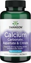 Swanson Calcium (Carbonate Aspartate & Citrate) 500 מיליגרם 100 Tabs