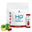 Cellutrex® H2O אלקטרוליטים - אבקת אלקטרוליטית שותה Mix, Zero Sugar, Natural Salt hydrotion Packets for Recovery and Wellness, Cherry Limeade, 20 Sticks