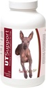 בריא Breeds Xoloitzcuintli Cranberry Chewables - תמיכה UT - יעיל לעזור להילחם Harmful Bacteria & למנוע זיהומים ב Bladder של הכלב שלך - 75 ספירה