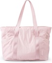 BAGSMART Tote Bag for Women, Tote Bag with Zipper Work Tote with Compartments האחות Shoulder Hanbag for Travel, התעמלות