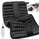 CooCo Heated פד עם אדמדן, אדמד פא עבור כתפיים צוואר גב, FSA Eligible Electric Heat Pad for period Cramps, Auto Off, Moist Heat, 10 Heat, Gifts for Women Men, 12" x 24