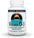 מקור Naturals ויטמין D-3 Bioactive Form for Bone & Immune Health * 5000 iu - 120 קפסולות