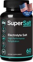 Keto Electrolyte תוסף, טבליות החלפת מלח עבור התאוששות אוראלית מהירה & Post עבודהout Recovery, Magnesium, Zinc, Sodium, Copper | 60 קפסולות | Stop Cramps ושיקום אנרגיה