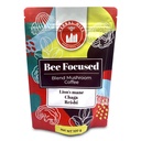 Mushroom Coffee by Herbal Hive Bee Focused כולל אדוגנים Reishi, Lion's Mane, Chaga Superfood Low Acid מיידי 30 המשרתים (3.5 oz, Dark Roast)